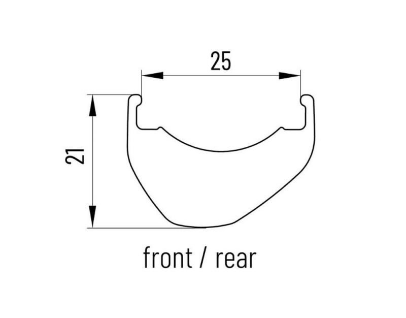 Miche CONTACT Disc HG Laufradsatz Clincher