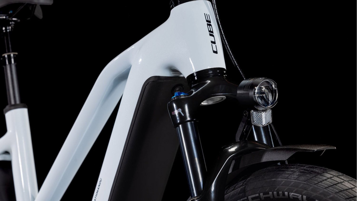 Cube Kathmandu Hybrid ONE 800 Lady polarwhite´n´black