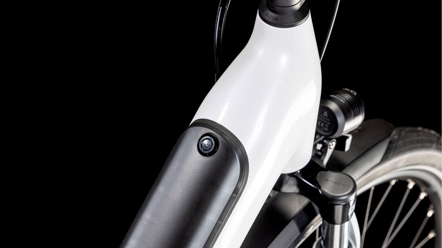 Cube Supreme Hybrid Comfort ONE 500 metallicwhite´n´black