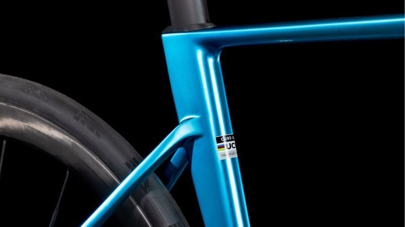Cube Litening AIR C:68X SLX chromeblue´n´carbon