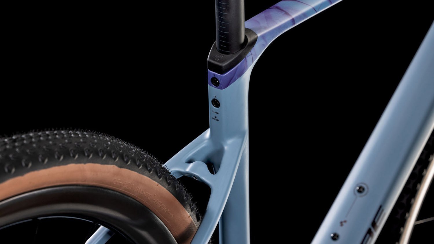 Cube Nuroad C:62 EX pigeonblue´n´art