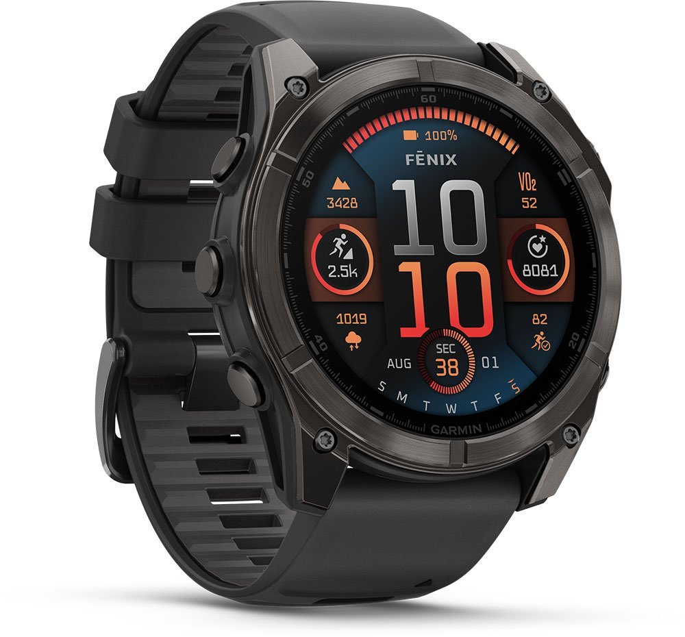 Garmin Fēnix® 8 - 51 mm AMOLED Sapphire - GPS Multisport Smartwatch