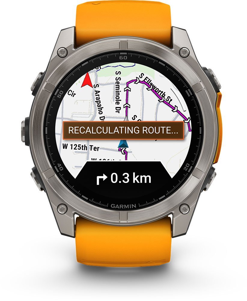 Garmin Fēnix® 8 - 51 mm AMOLED Sapphire - GPS Multisport Smartwatch
