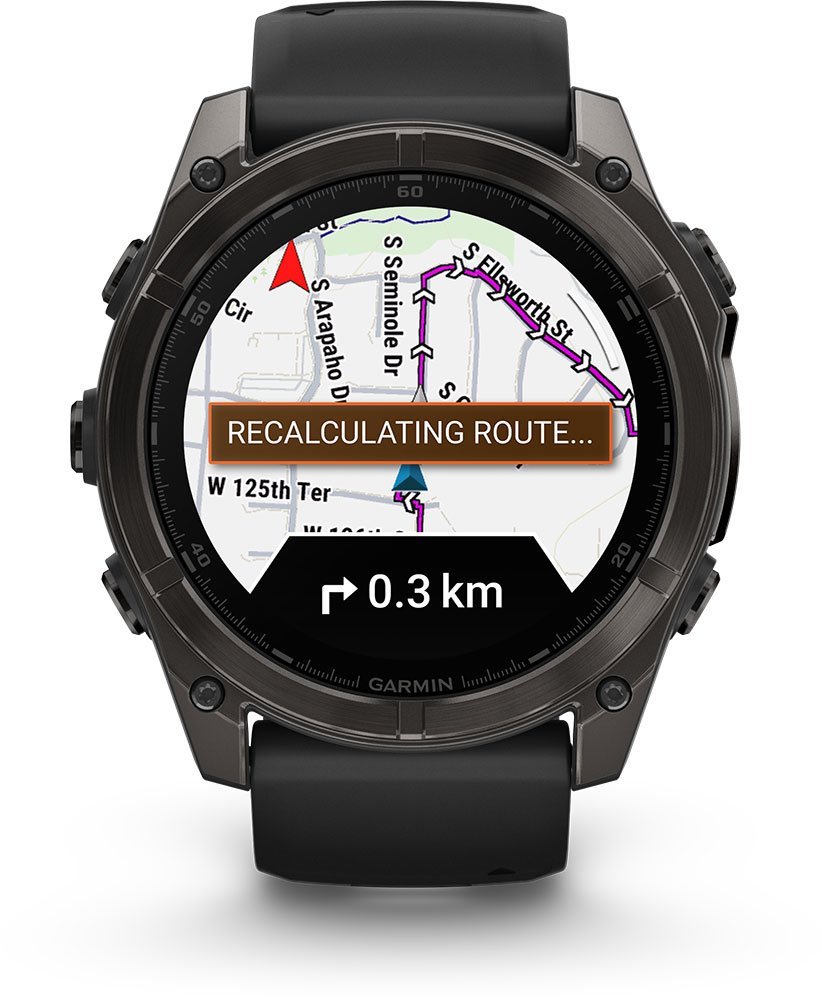 Garmin Fēnix® 8 - 51 mm AMOLED Sapphire - GPS Multisport Smartwatch